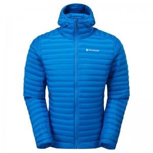 Montane Anti-Freeze Lite Mit Kapuze Daunenjacken Herren Blau | RMY2829JB