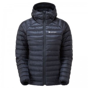 Montane Anti-Freeze Mit Kapuze Daunenjacken Damen Dunkelblau | IKT4395BX