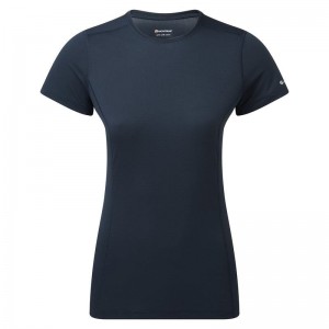 Montane Dart Lite T-shirts Damen Dunkelblau | USE388DH