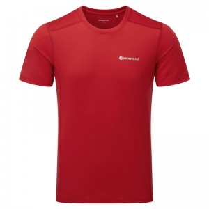 Montane Dart Lite T-shirts Herren Dunkelrot | OCM3465WC