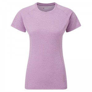 Montane Dart T-shirts Damen Grau Lila | BQC3293HP