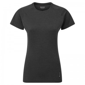 Montane Dart T-shirts Damen Schwarz | HOM3372JK