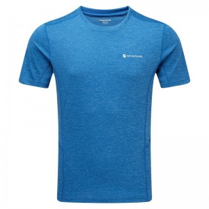 Montane Dart T-shirts Herren Blau | WPL7364MO