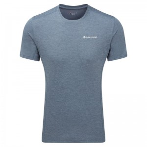 Montane Dart T-shirts Herren Grau Blau | HET9397IR