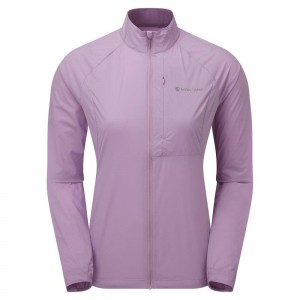 Montane Featherlite Windproof Jacken Damen Grau Lila | XDU8522VE