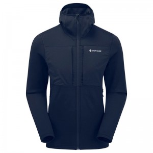 Montane Fury XT Mit Kapuze Fleecejacken Herren Dunkelblau | OLY6827YH