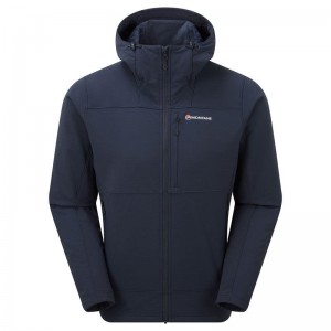 Montane Krypton Softshell Jacke Herren Dunkelblau | LLC1398AO