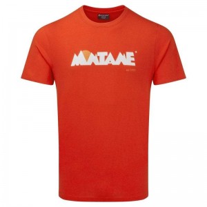 Montane Laufschuhe Heritage T-shirts Herren Orange | WPN6118GQ