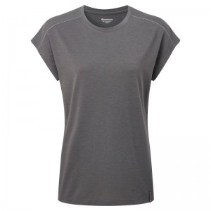 Montane Mira T-shirts Damen Dunkelgrau | BYY3170MF