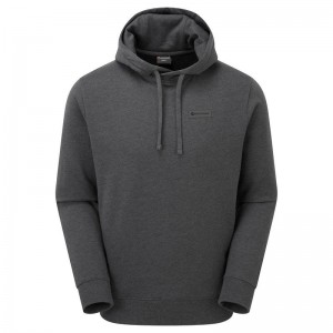 Montane Mono Logo Hoodie Herren Dunkelgrau | DZT223XU