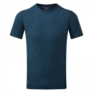 Montane Primino 140 T-shirts Herren Navy Blau | OOG6871KO