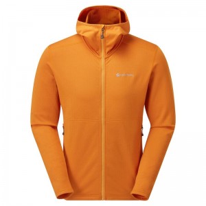 Montane Protium Mit Kapuze Fleecejacken Herren Orange | KWB766MJ