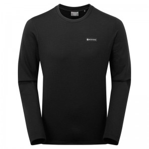 Montane Protium Pullover Herren Schwarz | FSS2526QG