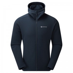 Montane Protium XT Mit Kapuze Fleecejacken Herren Dunkelblau | RWP1340MV