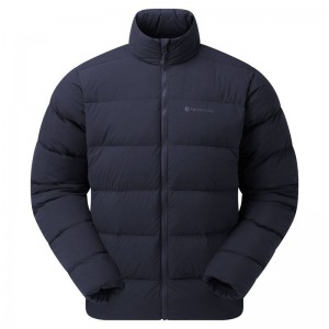 Montane Tundra Daunenjacken Herren Dunkelblau | VOX7765XU