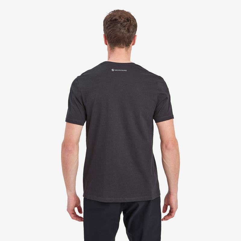 Montane Abstract Mountain T-shirts Herren Grau | IDT2840RY