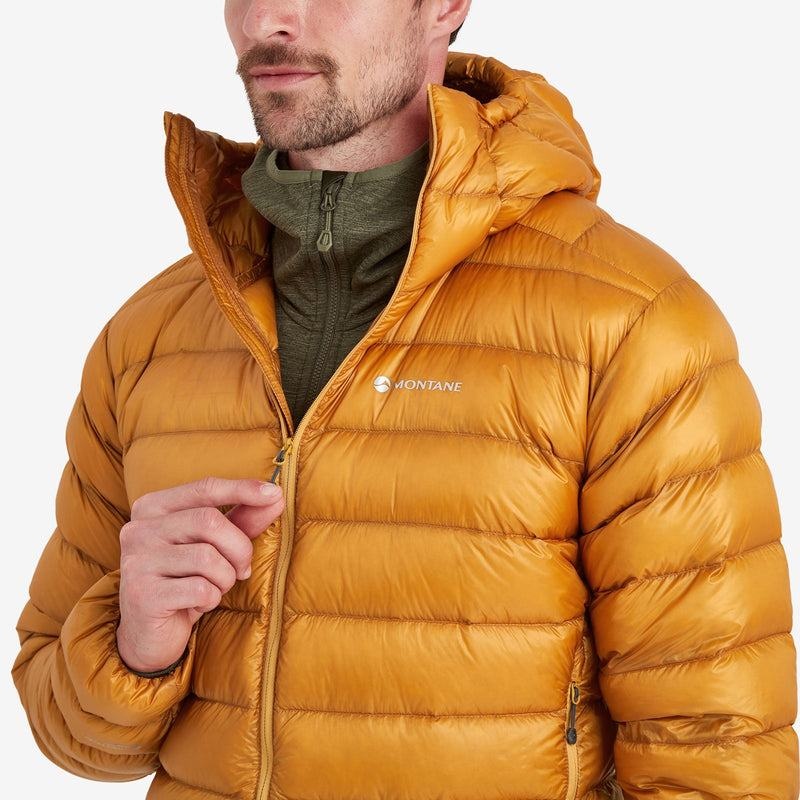 Montane Alpine 850 Lite Mit Kapuze Daunenjacken Herren Orange | TSZ429ON