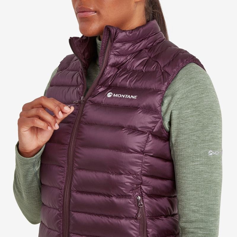 Montane Anti-Freeze Down Weste Damen Lila | USI3119RH