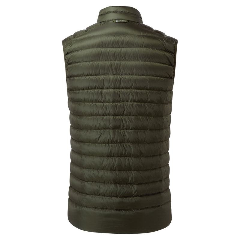 Montane Anti-Freeze Down Weste Herren Dunkelgrün | QEO4344OE