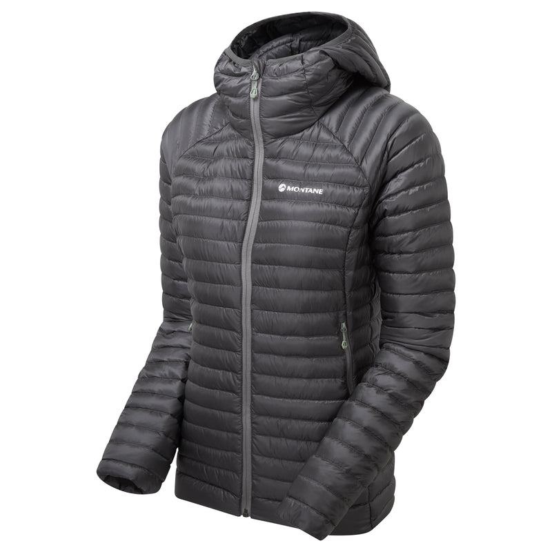 Montane Anti-Freeze Lite Mit Kapuze Daunenjacken Damen Dunkelgrau | GTX206GJ