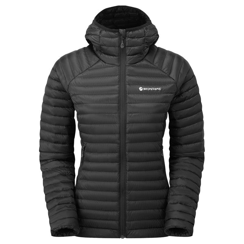 Montane Anti-Freeze Lite Mit Kapuze Daunenjacken Damen Schwarz | YRV4750HL