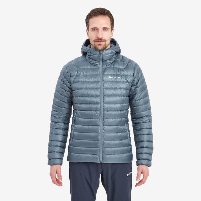 Montane Anti-Freeze Mit Kapuze Daunenjacken Herren Grau Blau | OIP7158QH