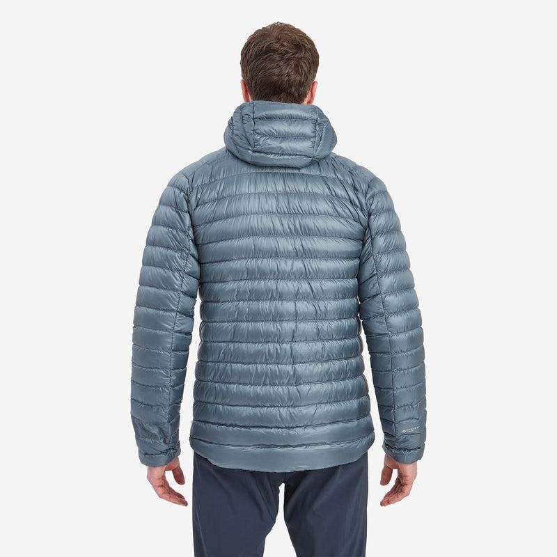 Montane Anti-Freeze Mit Kapuze Daunenjacken Herren Grau Blau | OIP7158QH