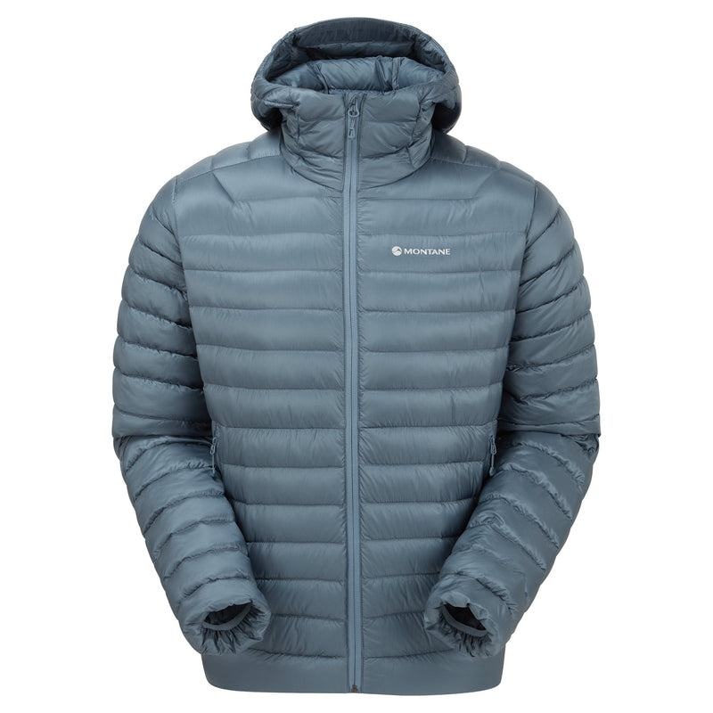 Montane Anti-Freeze Mit Kapuze Daunenjacken Herren Grau Blau | OIP7158QH