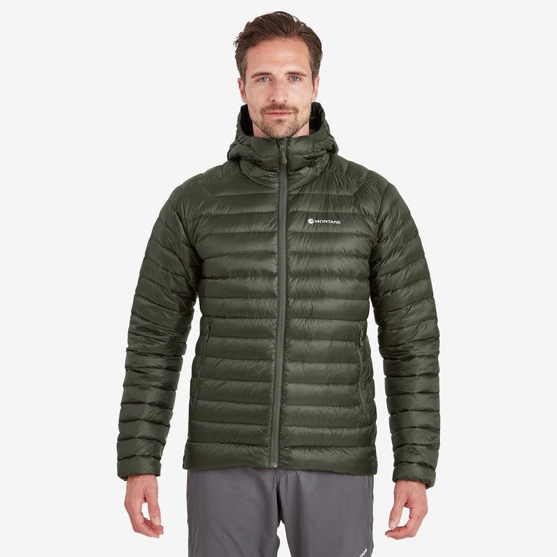 Montane Anti-Freeze Mit Kapuze Daunenjacken Herren Dunkelgrün | QOC7058VY