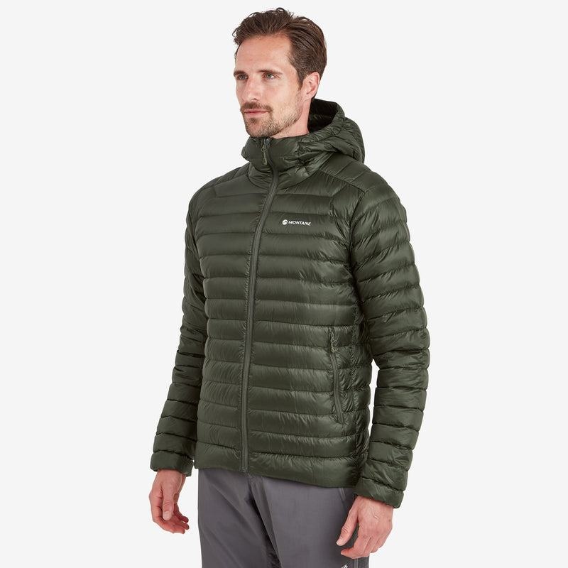 Montane Anti-Freeze Mit Kapuze Daunenjacken Herren Dunkelgrün | QOC7058VY