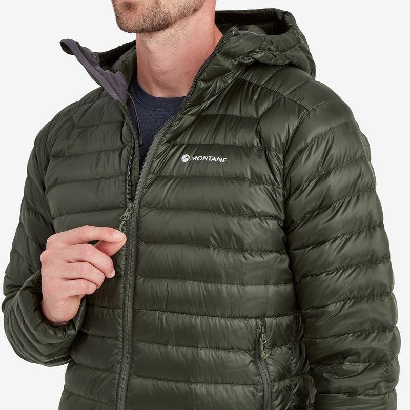 Montane Anti-Freeze Mit Kapuze Daunenjacken Herren Dunkelgrün | QOC7058VY