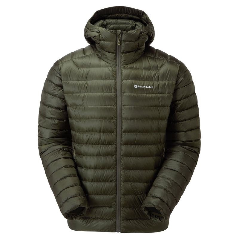 Montane Anti-Freeze Mit Kapuze Daunenjacken Herren Dunkelgrün | QOC7058VY