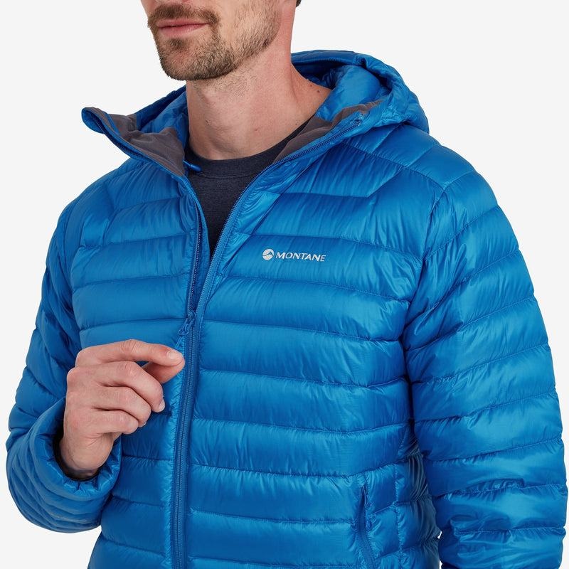 Montane Anti-Freeze Mit Kapuze Daunenjacken Herren Blau | BJI9841MI