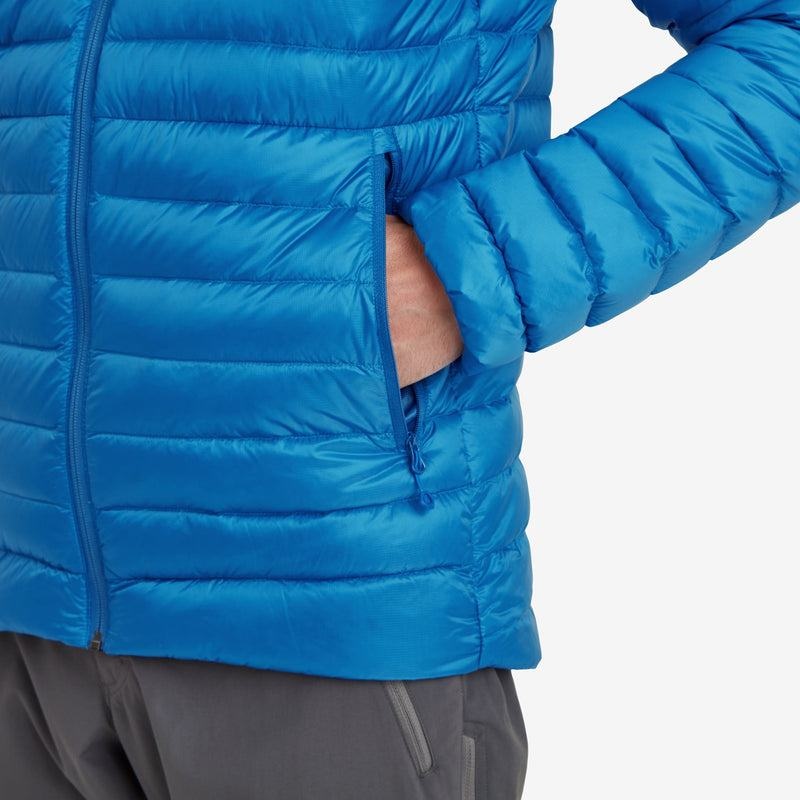 Montane Anti-Freeze Mit Kapuze Daunenjacken Herren Blau | BJI9841MI