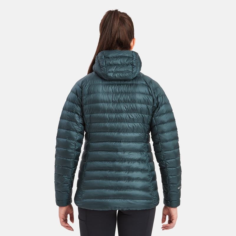 Montane Anti-Freeze Mit Kapuze Daunenjacken Damen Olivgrün Grün | PBV517SV