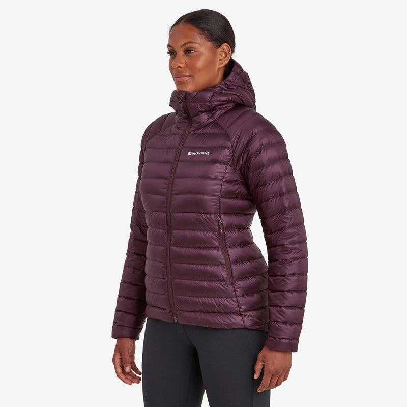 Montane Anti-Freeze Mit Kapuze Daunenjacken Damen Lila | TUW2212GV