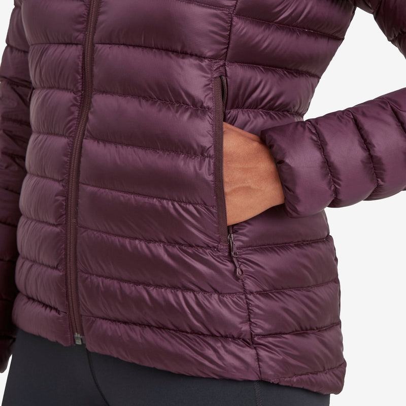 Montane Anti-Freeze Mit Kapuze Daunenjacken Damen Lila | TUW2212GV