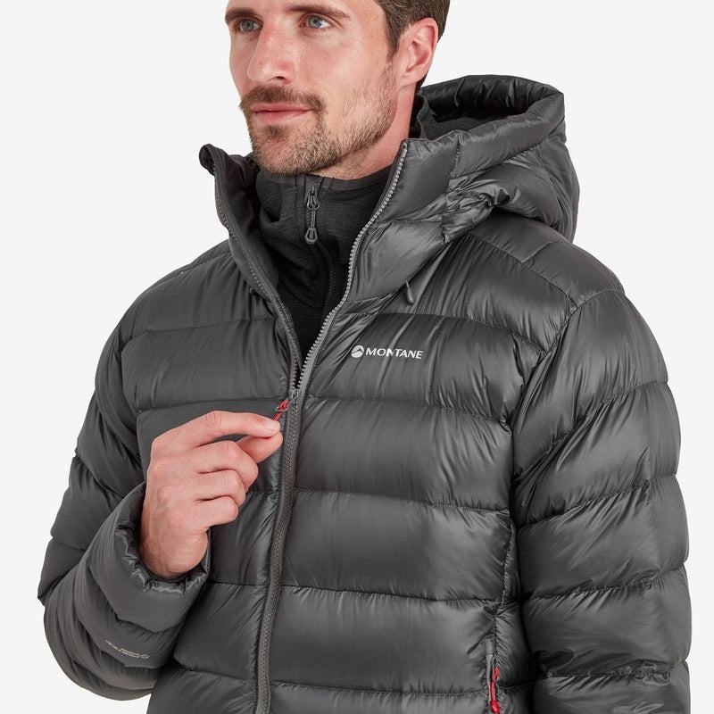 Montane Anti-Freeze XT Mit Kapuze Daunenjacken Herren Dunkelgrau | OTQ375IT