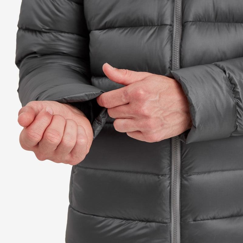 Montane Anti-Freeze XT Mit Kapuze Daunenjacken Herren Dunkelgrau | OTQ375IT