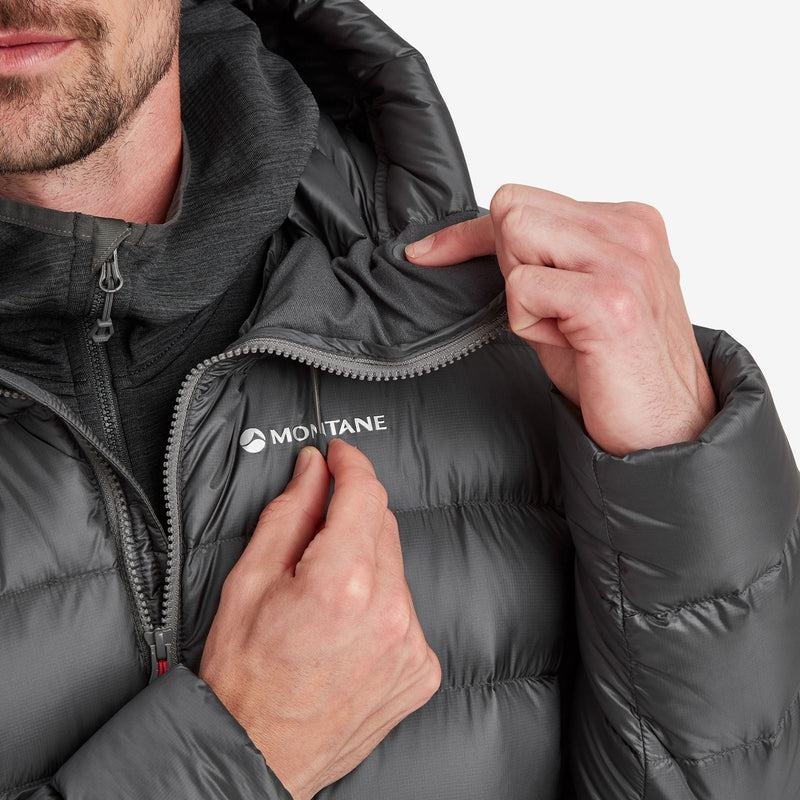 Montane Anti-Freeze XT Mit Kapuze Daunenjacken Herren Dunkelgrau | OTQ375IT