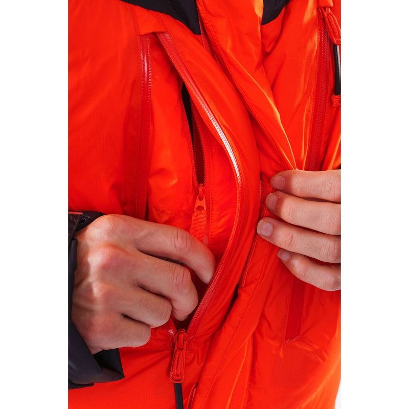 Montane Apex 8000 Daunenjacken Herren Orange Schwarz | LFM8845NZ