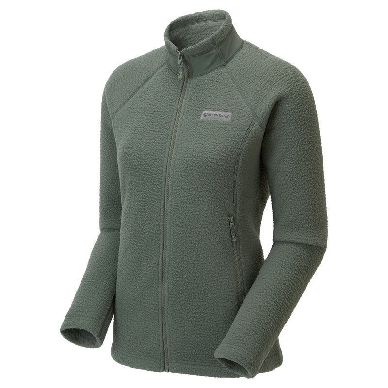 Montane Chonos Fleecejacken Damen Grau Grün | RQZ3428MA