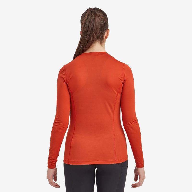 Montane Dart Lite Long Sleeve T-shirts Damen Orange Rot | LCI366IF