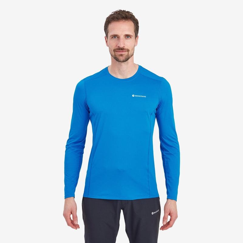 Montane Dart Lite Long Sleeve T-shirts Herren Blau | NOO1786AD