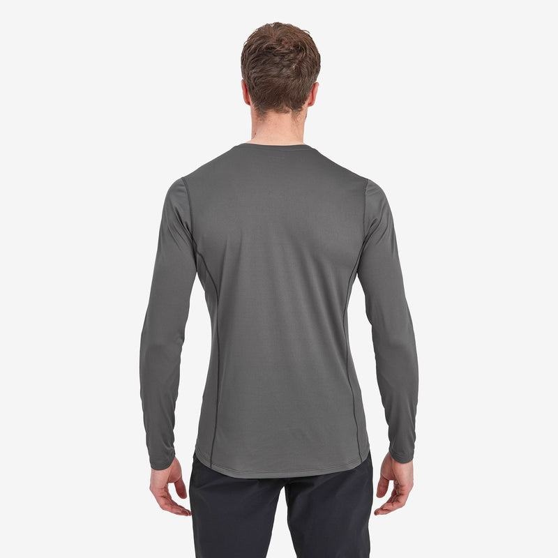 Montane Dart Lite Long Sleeve T-shirts Herren Dunkelgrau | RCE1929DX