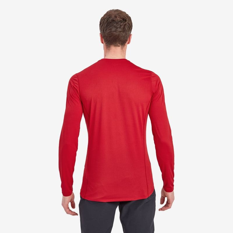 Montane Dart Lite Long Sleeve T-shirts Herren Dunkelrot | XOH5890UE