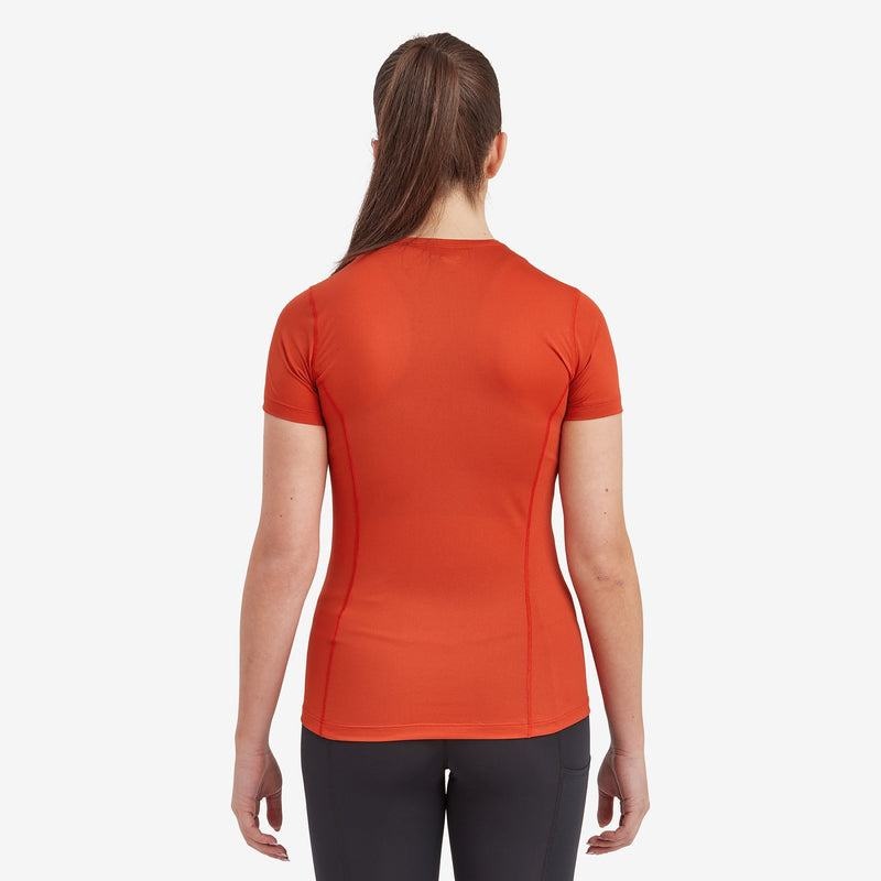 Montane Dart Lite T-shirts Damen Orange Rot | KST9061NB