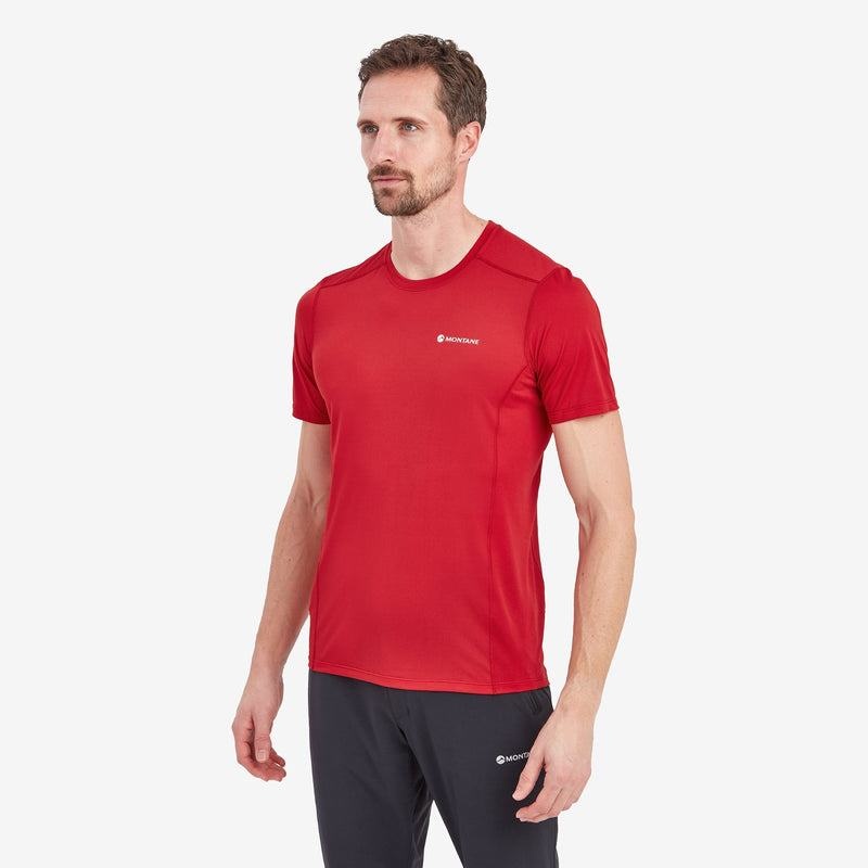 Montane Dart Lite T-shirts Herren Dunkelrot | OCM3465WC