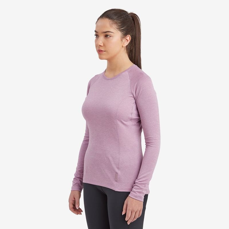 Montane Dart Long Sleeve T-shirts Damen Grau Lila | OEO9937PU