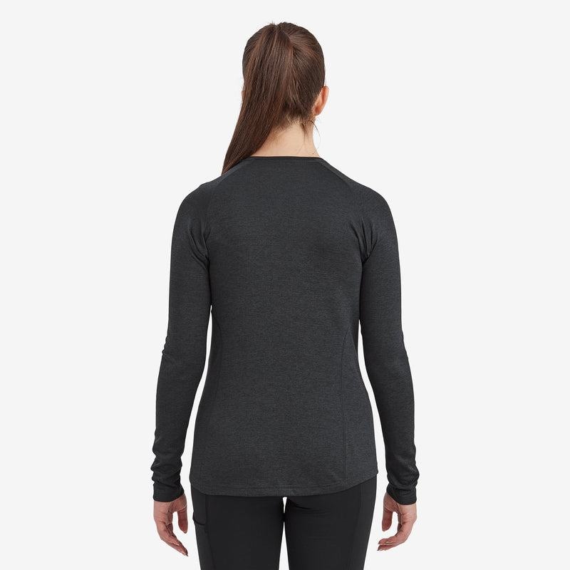 Montane Dart Long Sleeve T-shirts Damen Schwarz | XKJ8313QY